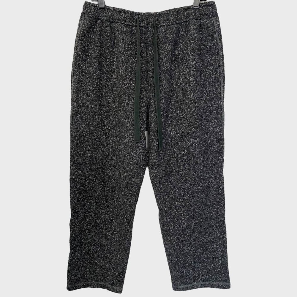 Territory Ahead Fleece-Lined Drawstring Sweatpants Gray Men's Large Relaxed-Fit